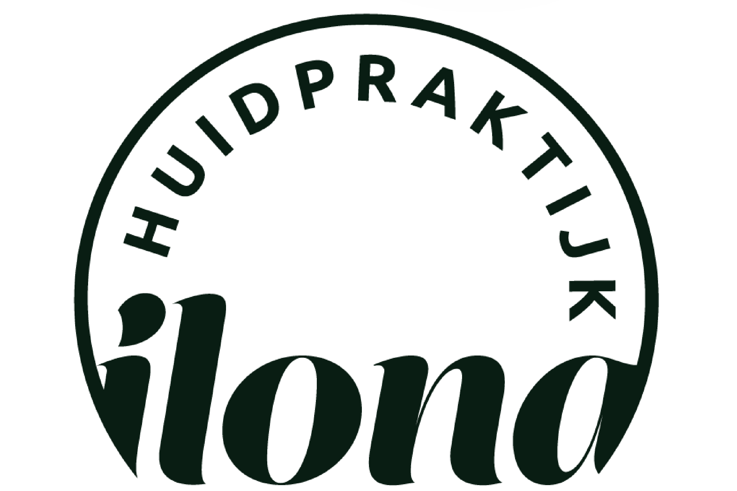 Het logo van Ilona voor haar huidpraktijk