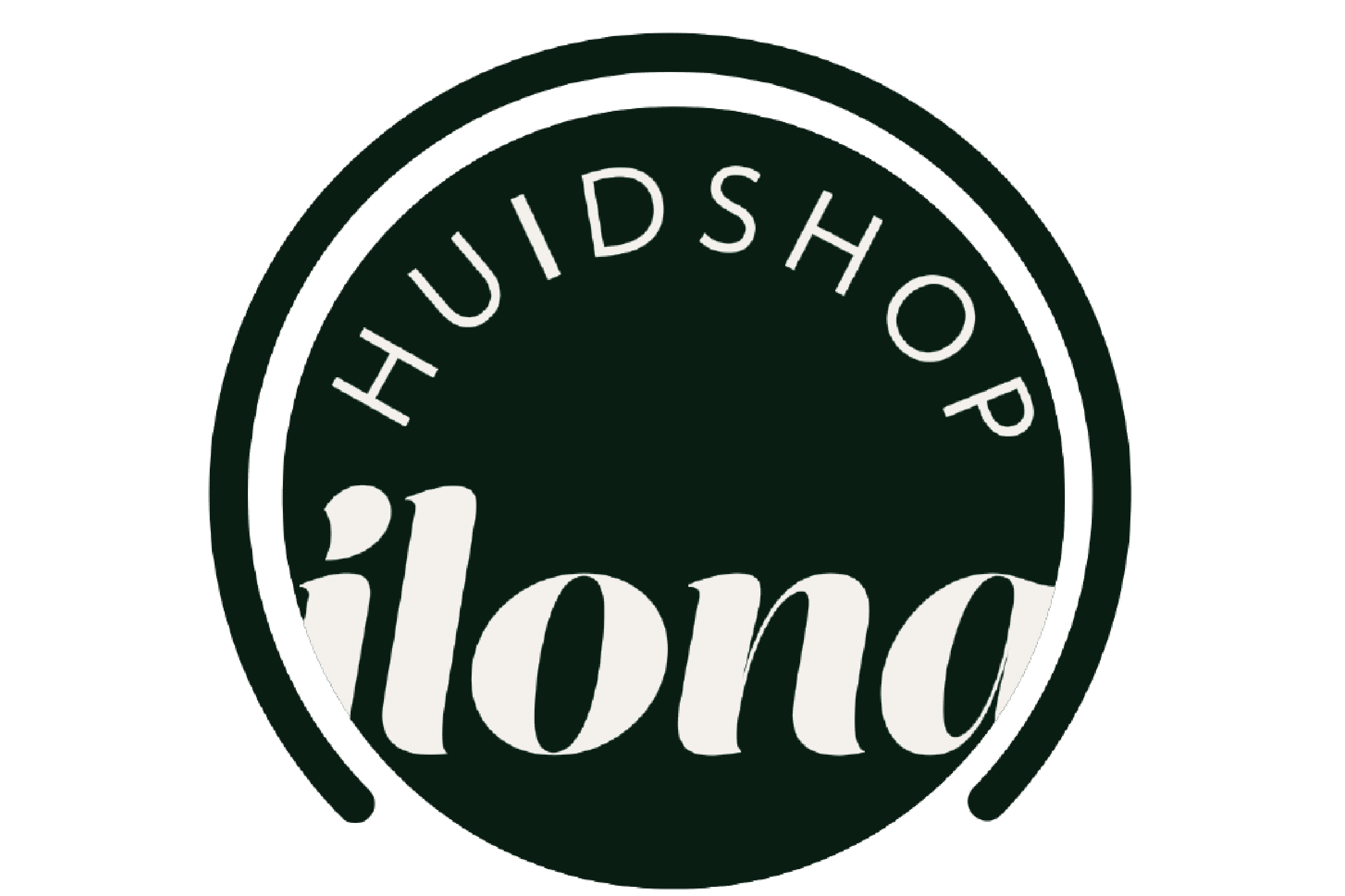 Het logo van Ilona voor huidshop